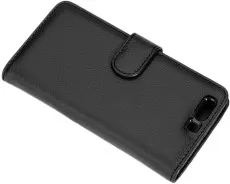 Huawei P10 Plus Wallet Case – Black PU Leather Flip Cover with Stand UK