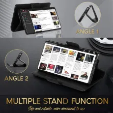 Samsung Note 10 Phone Wallet Case - Leather Flip Stand Cover