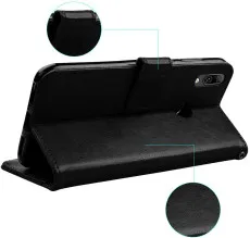 Huawei Y6S (2020) Premium Leather Case - Cards Slot Wallet Cover