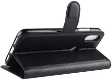 Leather Folio Case For Huawei Y7 2019 - Magnetic Flip Stand Wallet Cover