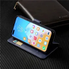 Huawei Honor 10 Leather Case – Flip Stand Wallet Design