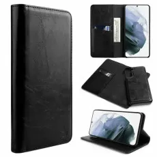 Samsung Galaxy S21 Plus 5G Leather Flip Wallet Case – Magnetic Closure