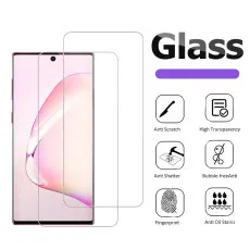 Samsung Note10 5G Tempered Glass Screen Protector Crystal Clear, Ultra Thin, Scratch Resistant, 9H Hardness, High Transparency - (2 Pack)