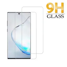Samsung Note10 Plus 2.5D Screen Protector Tempered Glass Scratch Resistant, 9H Hardness, High Transparency - (2 Pack)