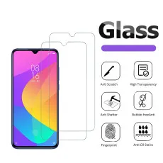 Samsung A90 5G Screen Protector With Oleo-phobic Coating 9H Hardness Crystal Clear- (2 Pack)