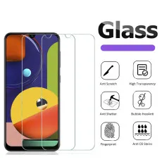 Samsung A50s Screen Protector Bubble Free 9H Tempered Glass - (2 Pack)