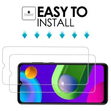 Samsung A51 Screen Protector UK Case Friendly Tempered Glass - (2 Pack)