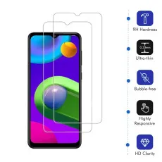 Samsung A51 Screen Protector UK Case Friendly Tempered Glass - (2 Pack)