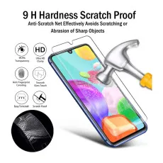 Samsung A41 Screen Protector Bubble Free Tempered Glass - (2 Pack)