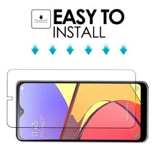 Samsung A21 Screen Protector Tempered Glass Crystal Clear Scratch Resistant (2 Pack)