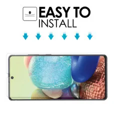 Samsung A71 5G Screen Protector Shatterproof Tempered Glass Anti-scratch Crystal Clear- (2 Pack)