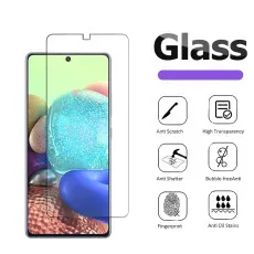 Screen Protector For Samsung A71 5G UW Tempered Glass Crystal Clear 6.7 inches- (2 Pack)