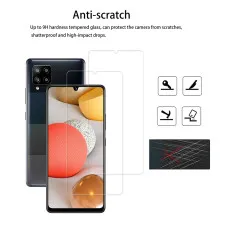 Samsung A42 5G Screen Protector Tempered Glass Crystal Clear (2 Pack)