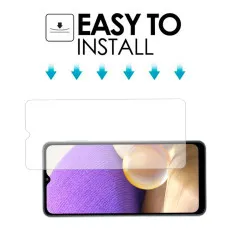 Samsung A32 5G Screen Protector Tempered Glass 9H Hardness Bubble Free (2 Pack)