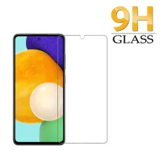 Screen Protector For Samsung A52 Bubble Clear Case Friendly Tempered Glass - (2 Pack)