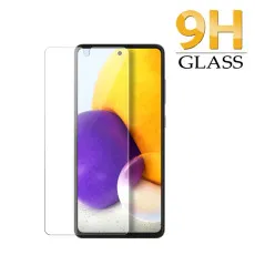 Screen Protector for Samsung A72 Oleo-phobic Coating Crystal Clear Tempered Glass - (2 Pack)