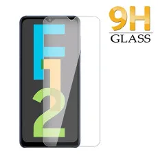 Screen Protector For Samsung F12 (2021) Crystal Clear Tempered Glass Oleophobic-Coating and Ultra-Thin - (2 Pack)