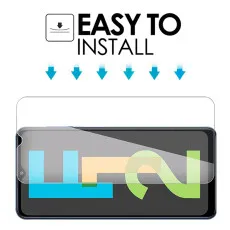 Screen Protector For Samsung F12 (2021) Crystal Clear Tempered Glass Oleophobic-Coating and Ultra-Thin - (2 Pack)