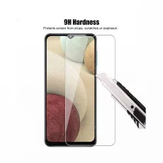Samsung A12 Nacho Screen Protector (2021) Tempered Glass Crystal Clear Anti Scratch (2 Pack)
