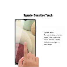 Samsung A12 Nacho Screen Protector (2021) Tempered Glass Crystal Clear Anti Scratch (2 Pack)