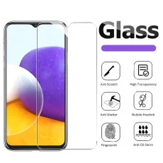 Samsung A22 5G Screen Protector Tempered Glass Crystal Clear 9H Hardness (2 Pack)
