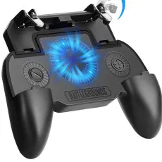 Universal Mobile Phone Game Controller – Triggers, Joystick & Fan for iOS/Android
