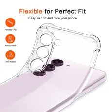 Samsung S23 Plus Bumper Case Crystal Clear Slim Shockproof Gel Case
