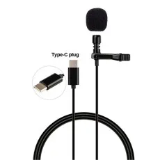 Type C Lavalier Mini Microphone for Android, YouTube, Vlog & More