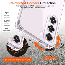 Samsung S23 Plus Bumper Case Crystal Clear Slim Shockproof Gel Case