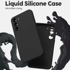 Samsung S23 Silicone Case Soft Touch Full Body Protection Shockproof Cover