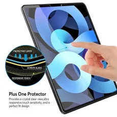 iPad Air 4/5 Gen 9H Tempered Glass Screen Protector – 2 Pack Anti-Scratch