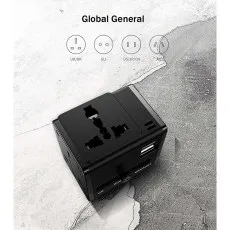 Dual USB Folding Travel Adaptor Charger UK With Compact Design For All Devices