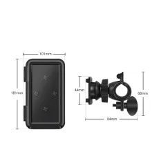 Bike Phone Case Holder Mount Case Holder Waterproof Hard Plastic Cover