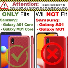 Samsung A01 Core Case 2020 Clear Shockproof Bumper