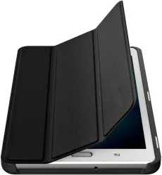 Galaxy Tab A 7 Inch Cover,Folding Stand Cover Leather Case Protection for Samsung Galaxy Tab A 7.0 Inch SM-T280/SM-T285 Tablet 2016 Release,Black