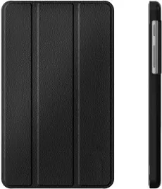 Galaxy Tab A 7 Inch Cover,Folding Stand Cover Leather Case Protection for Samsung Galaxy Tab A 7.0 Inch SM-T280/SM-T285 Tablet 2016 Release,Black