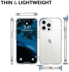 iPhone Tpu UK Bumper Design Shockproof Slim Case 3.5 inch, Crystal Clear
