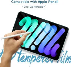 iPad Mini 6 Screen Protector 2021 Anti-Scratch 9H Tempered Glass 2PACK