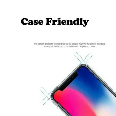 iPhone X Screen Protector – Anti-Glare, Scratch-Resistant & Impact-Resistant 2XX