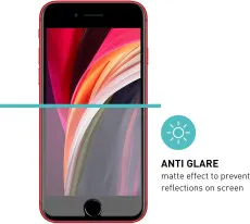 iPhone SE 2020 Tempered Glass Anti scratch 9H Crystal Clear (2 Pack)