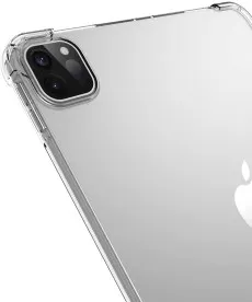 iPad Pro 12.9 2017 Case UK Tpu Back Protective Cover for Apple iPad Pro 12.9 inch 2nd Gen 2017 & 1st Gen 2015 (Clear)