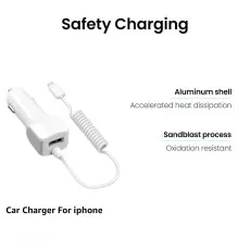 8 Pin Car Charger UK Fast Charging Adapter For All 8-Pin Devices
