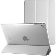 White PU Leather Case for iPad Air (2013) – Smart Cover with Stand Function