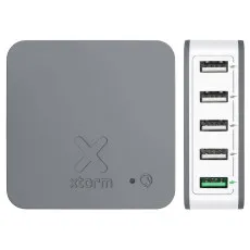 5 Port Cube Hub Power USB Fast Charging 2.0 QC For All Devices