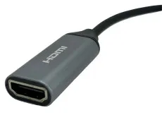 USB C to HDMI 4K Adapter – Female Port for Monitor/TV Connection – UK Seller