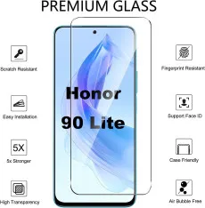 Screen Protector For honor 90 lite with 9H tempered glass (2Pack)