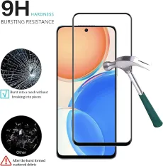 Tempered Glass Screen Protector For Honor X8 Full Coverage (2Pack)