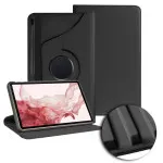 Samsung Galaxy Tab S8 Plus Case UK 360 Rotating Slim PU Leather Protective Cover