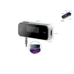 Wireless FM Car Transmitter 3.5mm Tool Car MP3 Music Radio Player Transmitter | UK