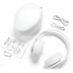 Active Noise Cancelling Headphones, 40H Playtime - T-43 Headphones Wireless Bluetooth